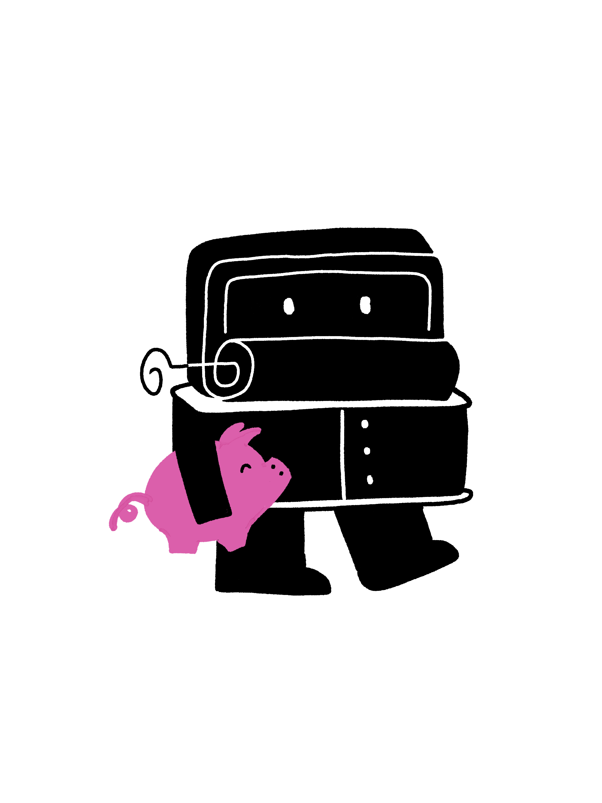TinMan with pig